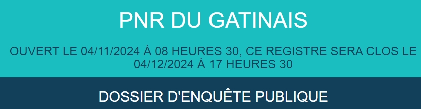 capture registre enquete publique pnr gatinais