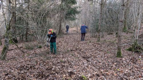 chantier journées des chemins 2025 à Brassy (58)