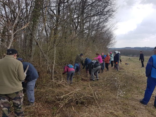 Chantier Journees des chemins codever à Pavie (32)