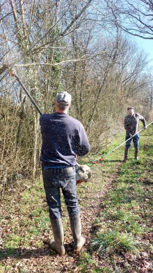 chantier Journées des chemins 2025 Montreuil le Henry (Sarthe) par Equiliberté 72